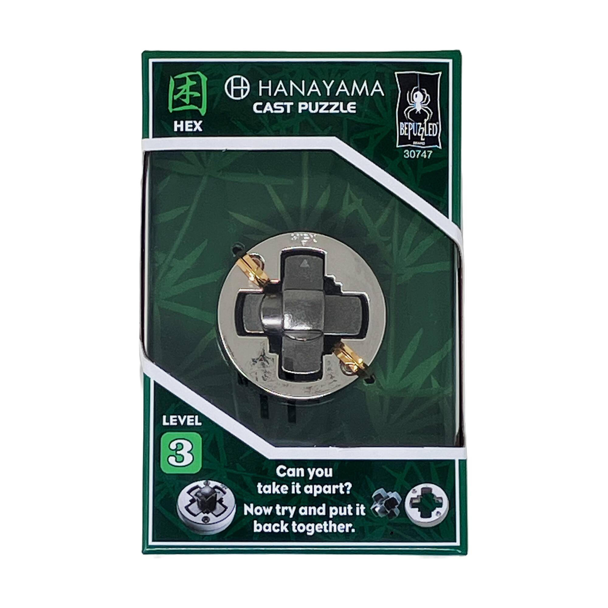 Hanayama Level 3 Cast Puzzle - Hex